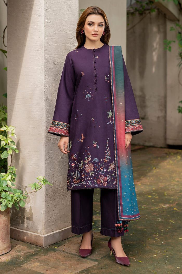 Jazmin | Winter Edition 24 | KHADDAR UW-0050 by Jazmin - Designer Dress - Type: Luxury - Available at Libayah - 100% Original