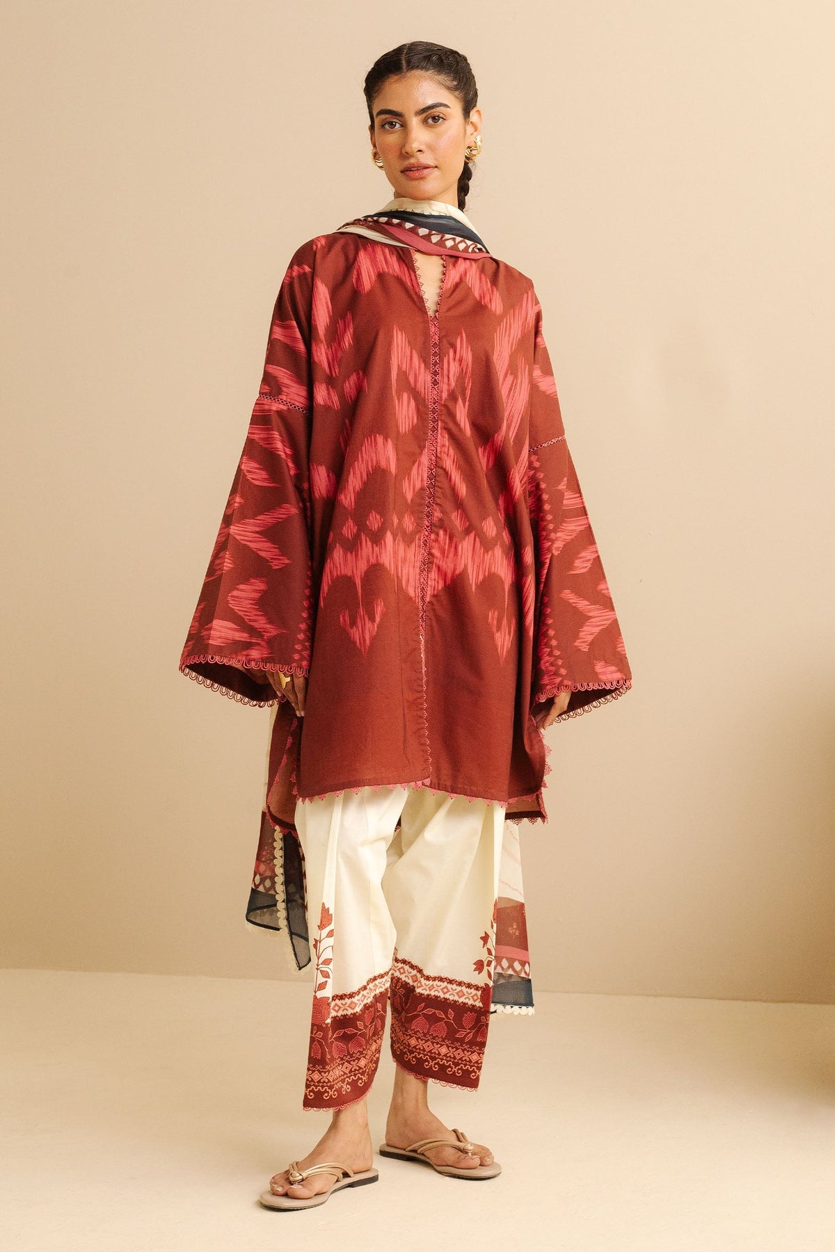 Zara Shahjahan | Coco Prints | Sila-6A by Zara Shahjahan - Designer Dress - Type: Ladies Clothes - Available at Libayah - 100% Original