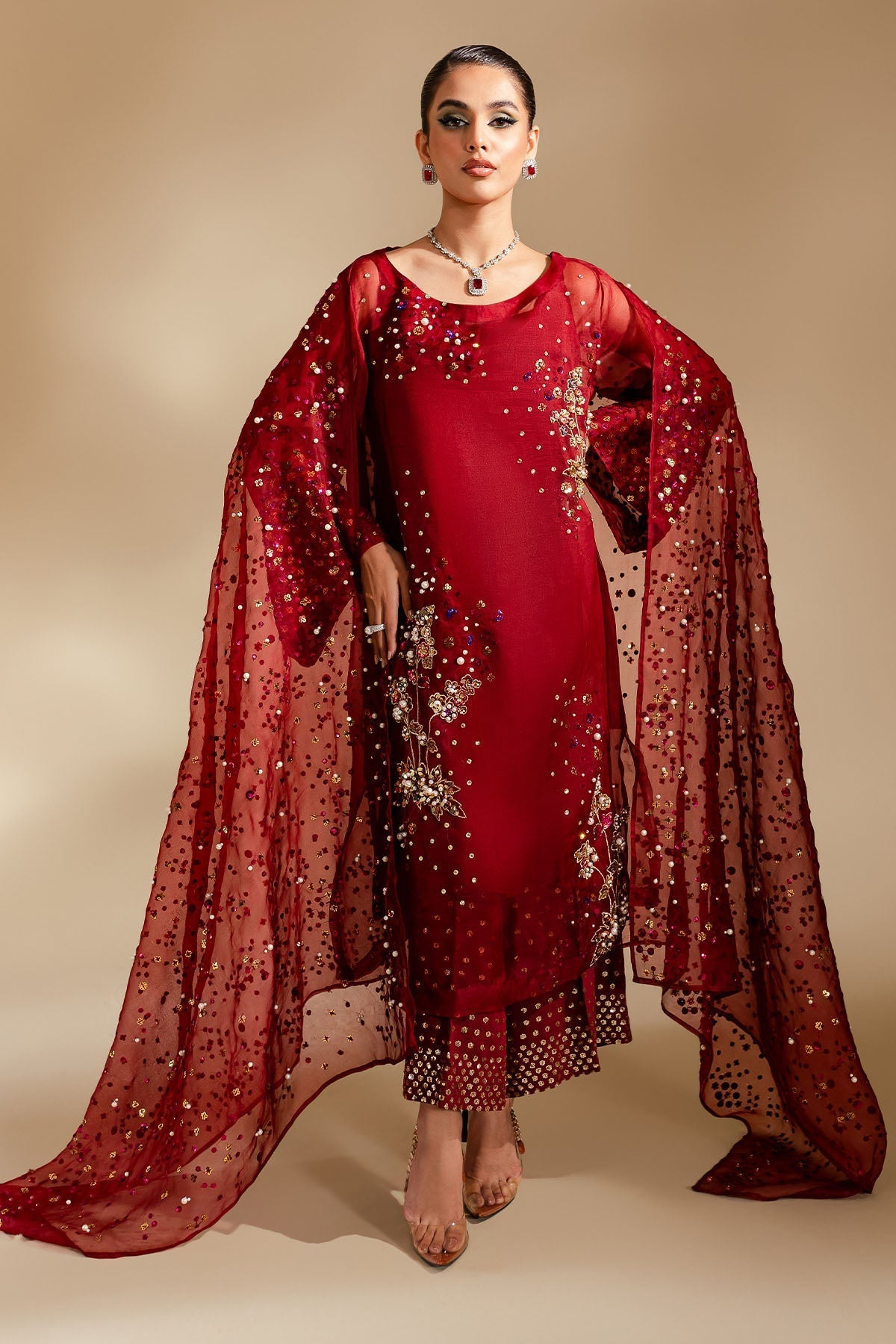 Nureh | Tiny Twinkles | LOVE STRUCK by Nureh - Designer Dress - Type: Luxury - Available at Libayah - 100% Original