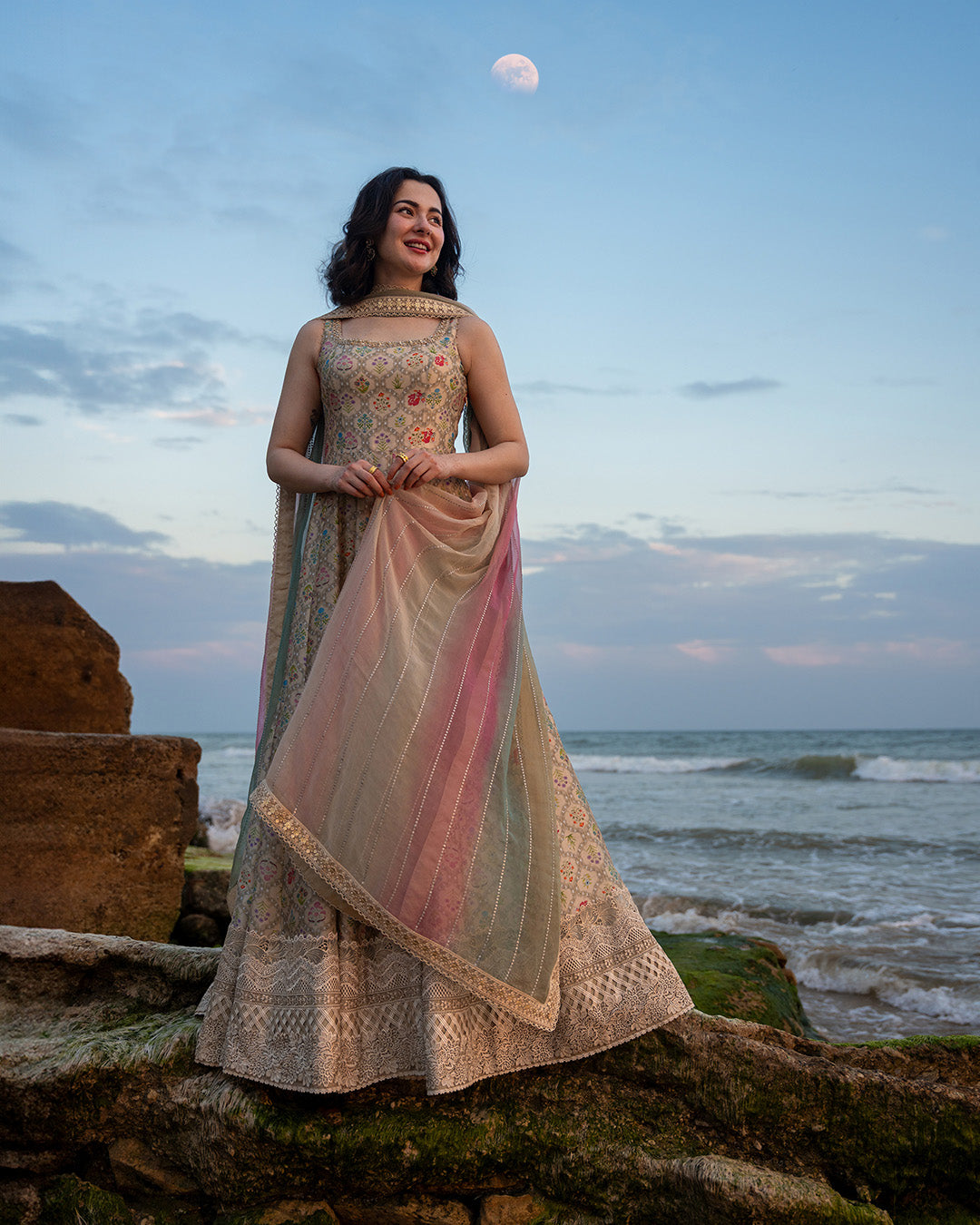 Faiza Saqlain | Reina Luxe | Naavah by Faiza Saqlain - Designer Dress  - Type : Ladies Clothes - Available at Libayah - 100% Original 