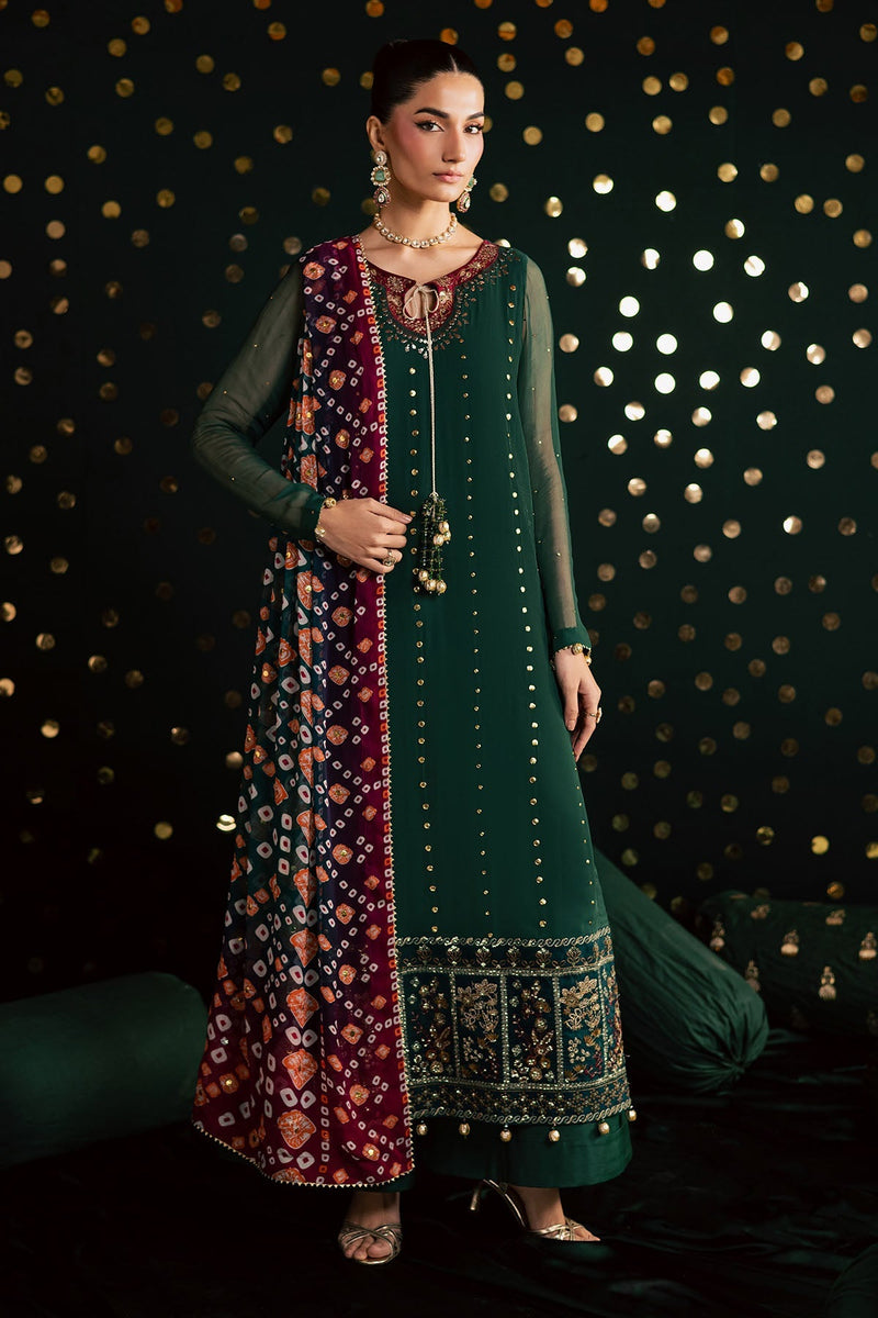 Nureh | Mukeshkari Formals | MK-20 - Designer Dress - Type : Ladies Clothes - Available at Libayah - 100% Original