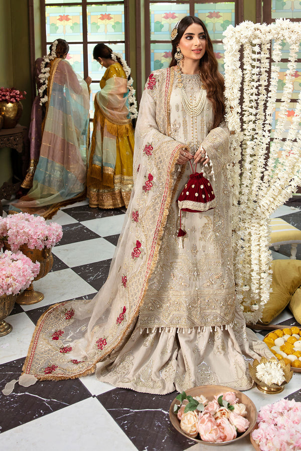 Nureh | Jhoomro Formals | NL-51 - FASANA by Nureh - Designer Dress  - Type : Ladies Clothes - Available at Libayah - 100% Original 
