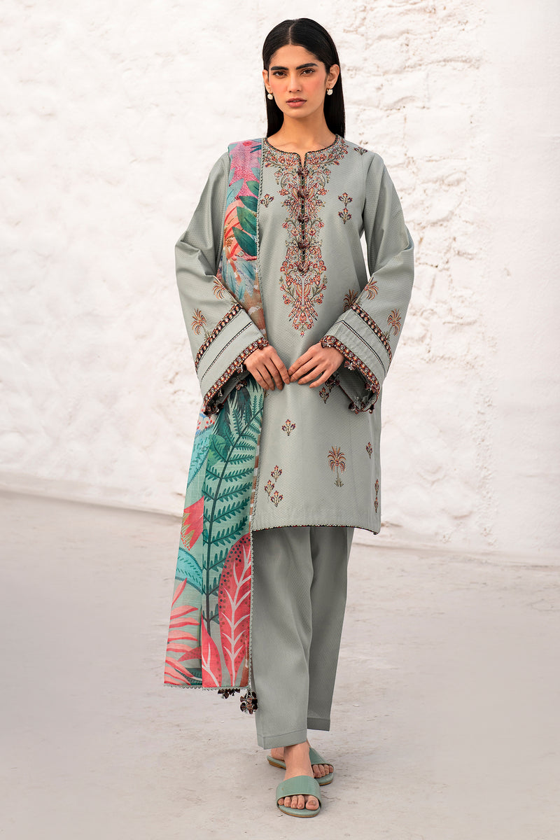 Jazmin | Summer Lawn 25 | USE-9115 by Jazmin - Designer Dress - Type: Ladies Clothes - Available at Libayah - 100% Original
