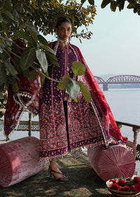 Hussain Rehar | Kalabagh Luxury Lawn 26 | Nihdi by Hussain Rehar - Designer Dress  - Type : Ladies Clothes - Available at Libayah - 100% Original 