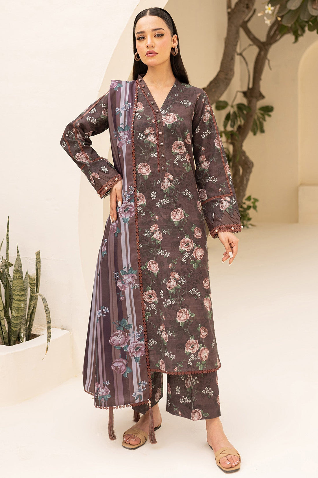 Farasha | The Winter Whispers | DUNE by Farasha - Designer Dress - Type: Ladies Clothes - Available at Libayah - 100% Original