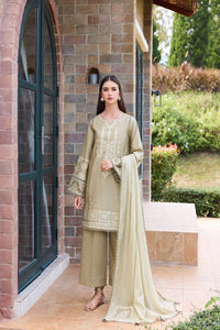 Farasha | Sorine Summer 26 | Soft Slate by Farasha - Designer Dress  - Type : Ladies Clothes - Available at Libayah - 100% Original 