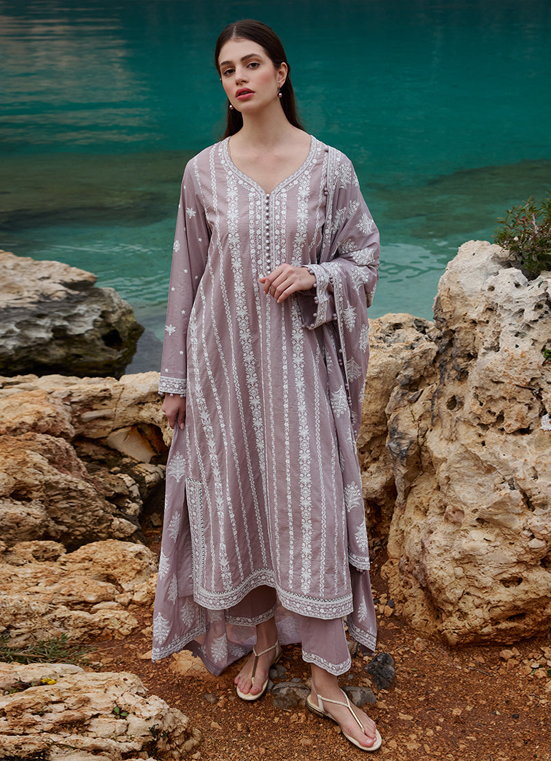 Image | Lawnkari 25 | Hazel by Image - Designer Dress - Type: Ladies Clothes - Available at Libayah - 100% Original