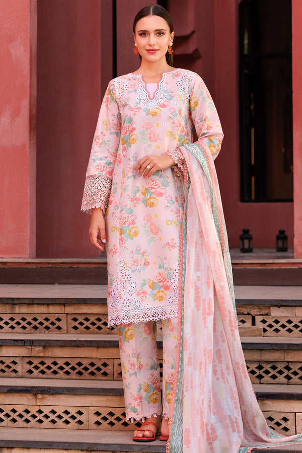 Farasha | Printed Essentials | Peach Glow by Farasha - Designer Dress - Type: Ladies Clothes - Available at Libayah - 100% Original