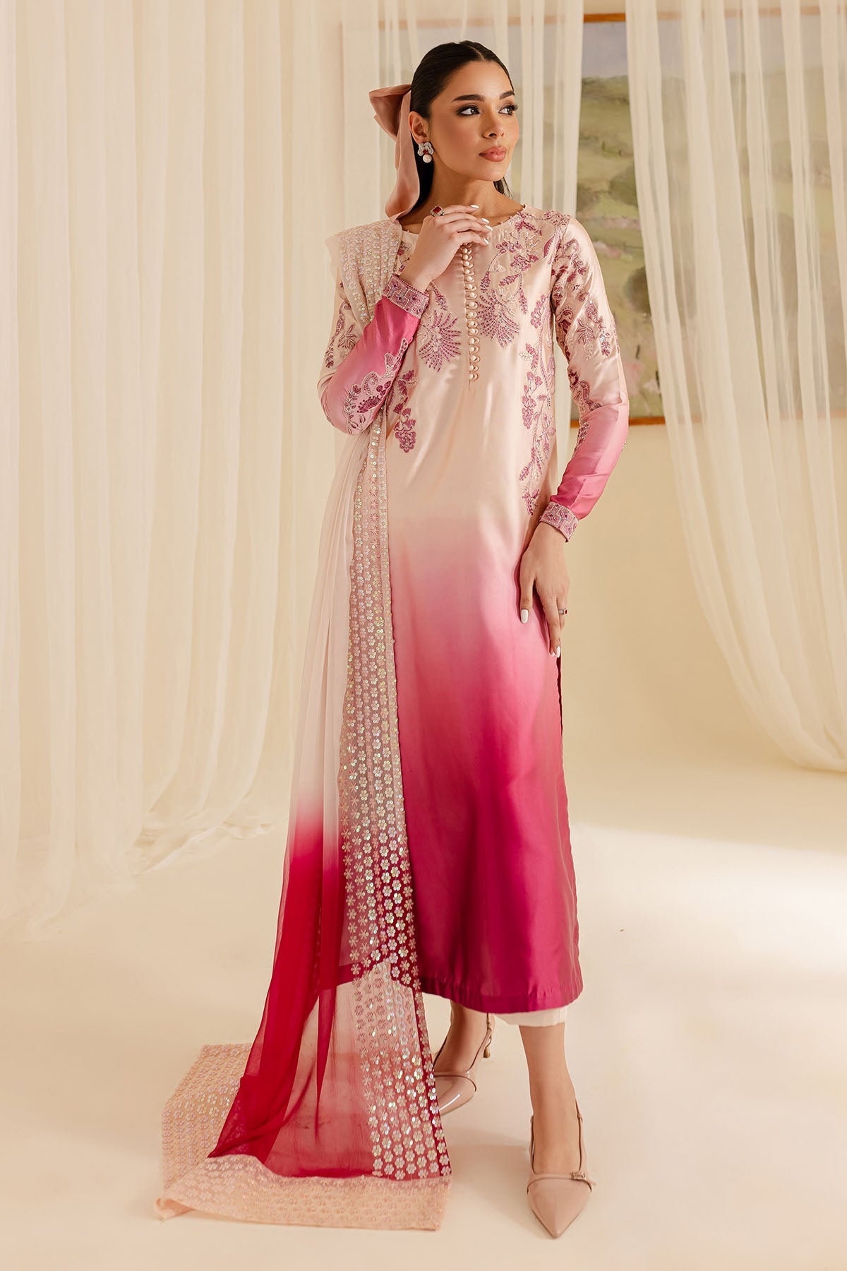 Nureh | Shades of Summer | NP-600 by Nureh - Designer Dress - Type: Ladies Clothes - Available at Libayah - 100% Original