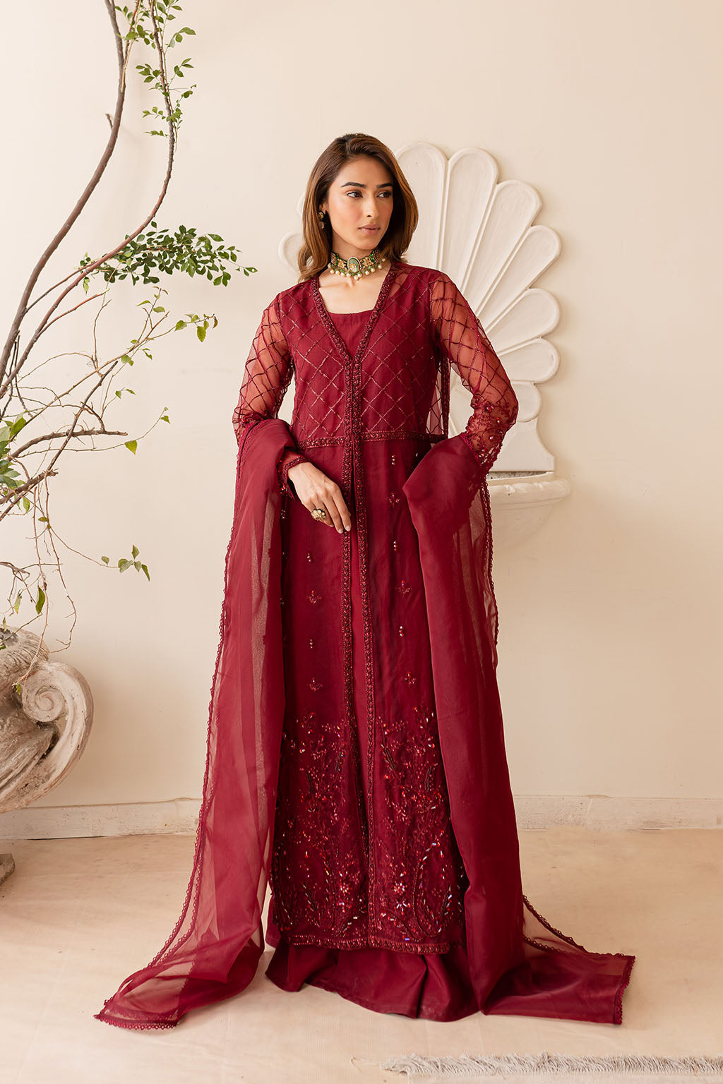 Vanya | Veranda Fromals | VR-05 by Vanya - Designer Dress - Type: Ladies Clothes - Available at Libayah - 100% Original