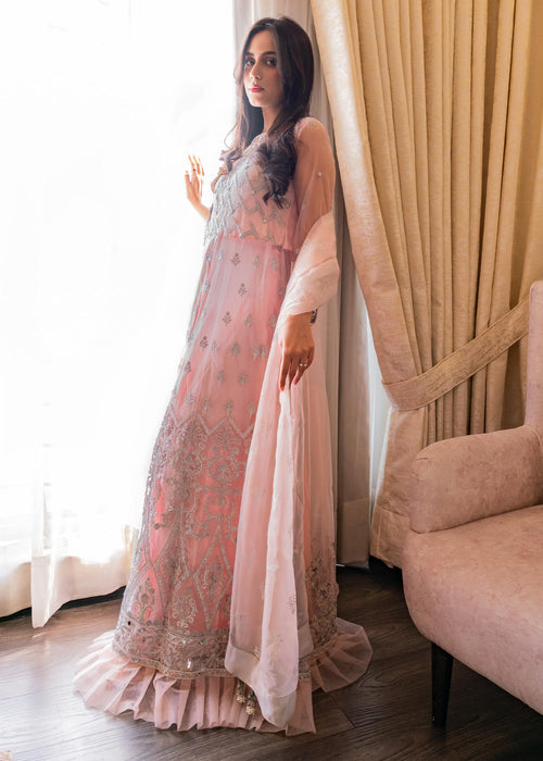 Meeral | Wedding Formals | Mehtab - MU-01 by Meeral - Designer Dress - Type: Ladies Clothes - Available at Libayah - 100% Original