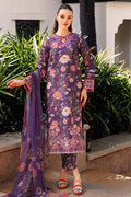 Farasha | Printed Essentials | Majestic Purple by Farasha - Designer Dress - Type: Ladies Clothes - Available at Libayah - 100% Original