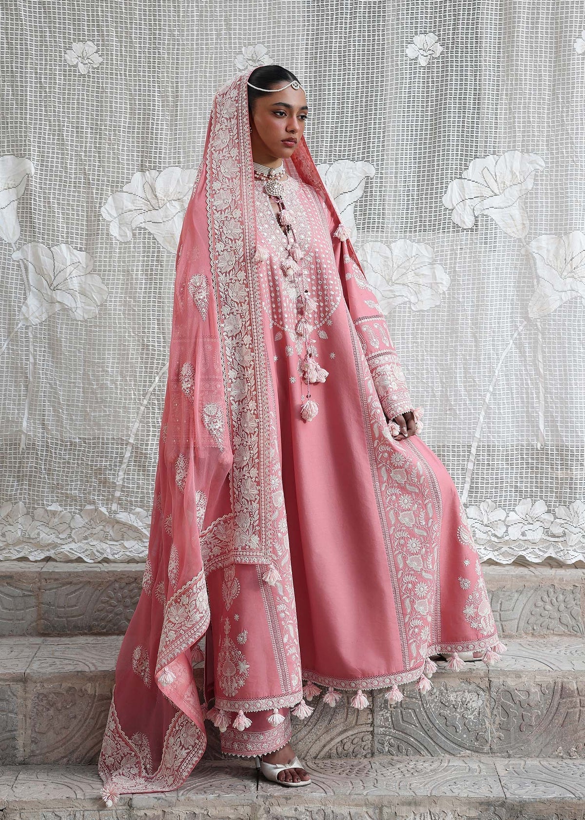 Hussain Rehar | Kalabagh Luxury Lawn 26 | Sorti by Hussain Rehar - Designer Dress  - Type : Ladies Clothes - Available at Libayah - 100% Original 
