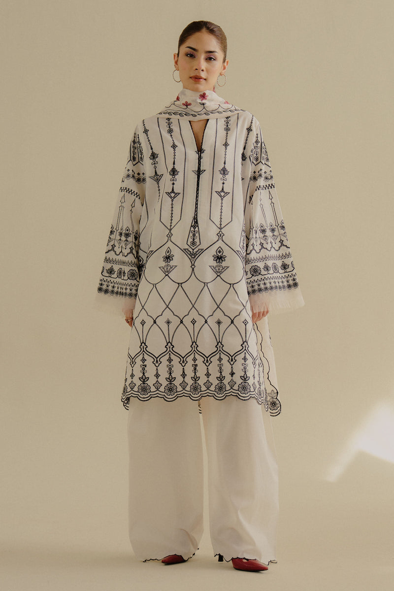 Zara Shahjahan | Coco Lawn 25 | Iris-2B by Zara Shahjahan - Designer Dress - Type: Ladies Clothes - Available at Libayah - 100% Original