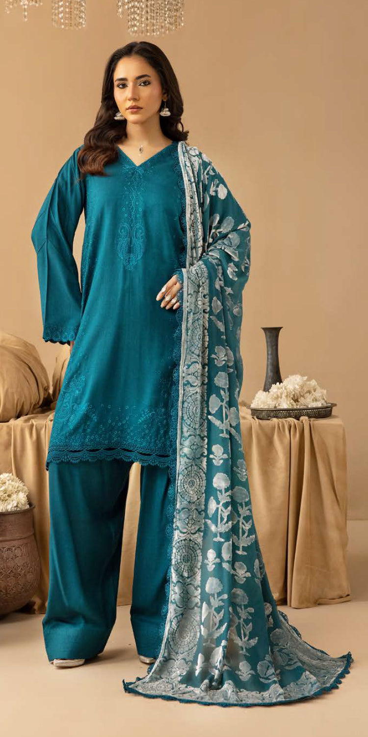 DS-21 – authentic Pakistani dress from the Riaz Arts Dastaan Winter 25 collection for women in the UK