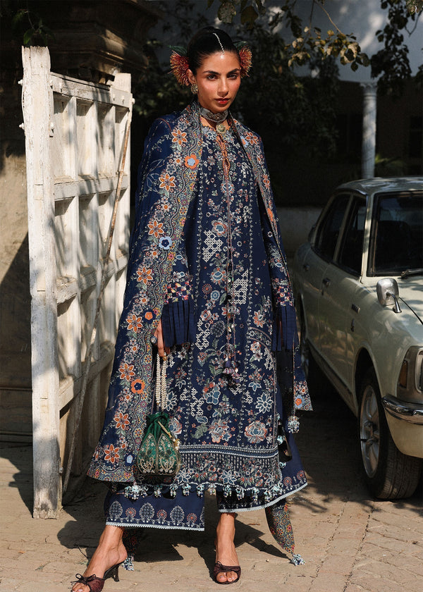 Hussain Rehar | Kalabagh Luxury Lawn 26 | Amalfi by Hussain Rehar - Designer Dress  - Type : Ladies Clothes - Available at Libayah - 100% Original 
