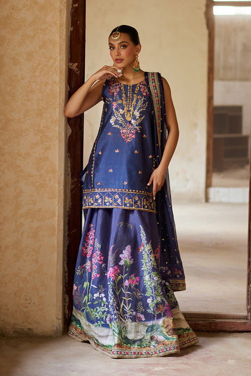 Mina Hassan | Formal Dholki Collection | Hannah by Mina Hassan - Designer Dress - Type: Ladies Clothes - Available at Libayah - 100% Original