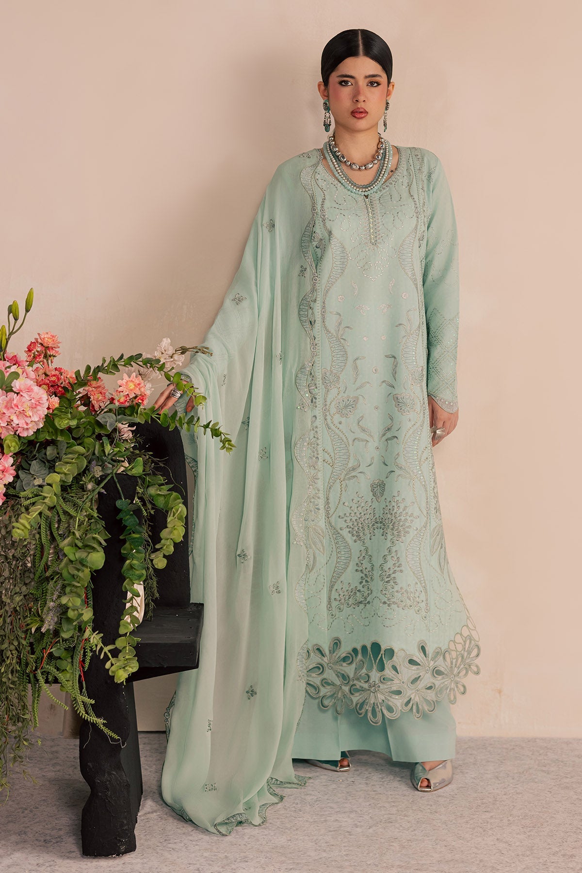 Nureh | Shades of Summer | NP-790 by Nureh - Designer Dress  - Type : Ladies Clothes - Available at Libayah - 100% Original 