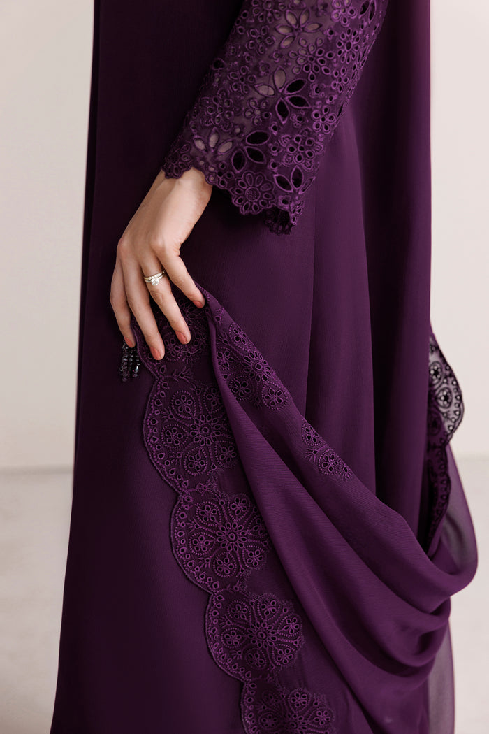 Farasha | Chiffon Essentials 26 | Berry Garden by Farasha - Designer Dress  - Type : Ladies Clothes - Available at Libayah - 100% Original 
