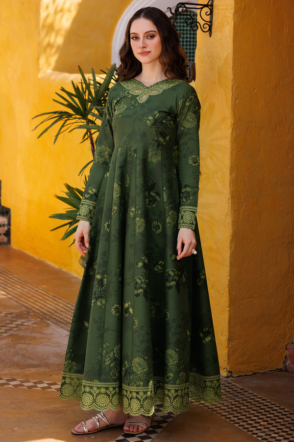 Farasha | Printed Essentials | Sage Charm by Farasha - Designer Dress - Type: Ladies Clothes - Available at Libayah - 100% Original