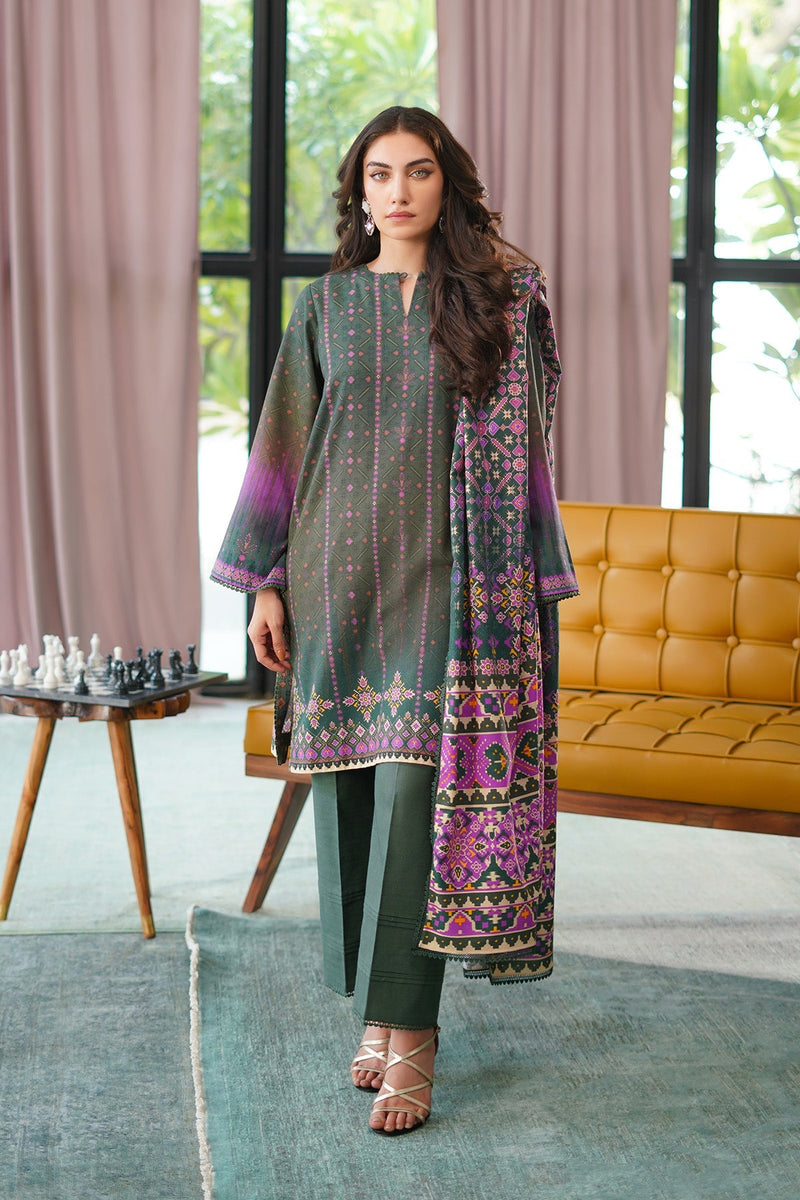 Sahar | Autumn Winter 2024 | Jade Mirage by Sahar - Designer Dress - Type: Ladies Clothes - Available at Libayah - 100% Original