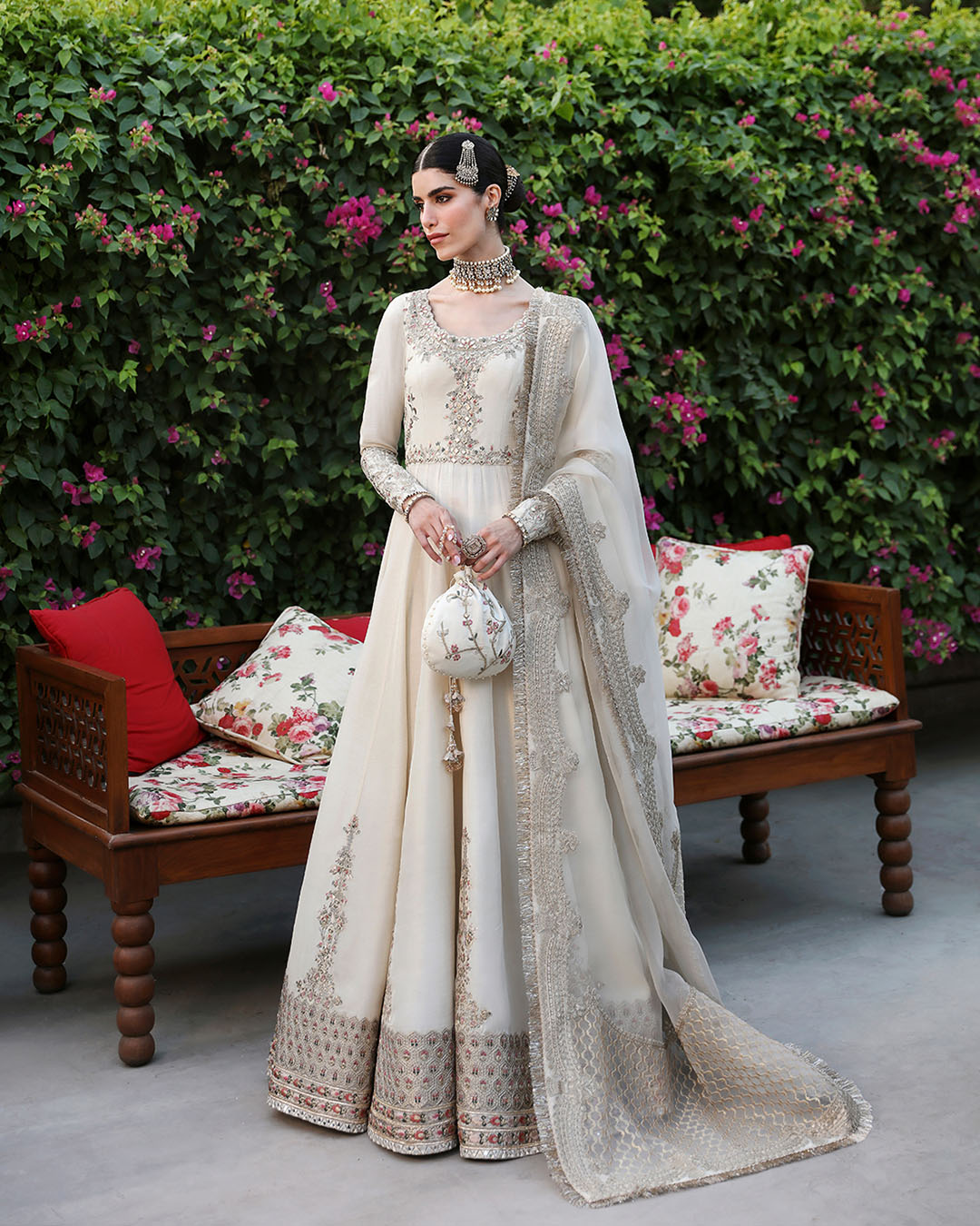 Faiza Saqlain | Mehermah Luxe Formals | Ailia by Faiza Saqlain - Designer Dress - Type: Ladies Clothes - Available at Libayah - 100% Original