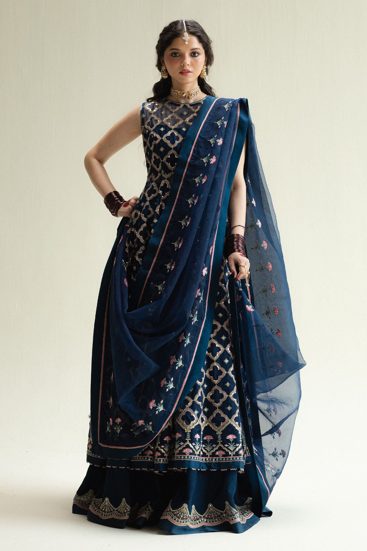 Nazaara – authentic Pakistani wedding dress from the Zara Shahjahan Wedding Formals 25 bridal collection for women in the UK