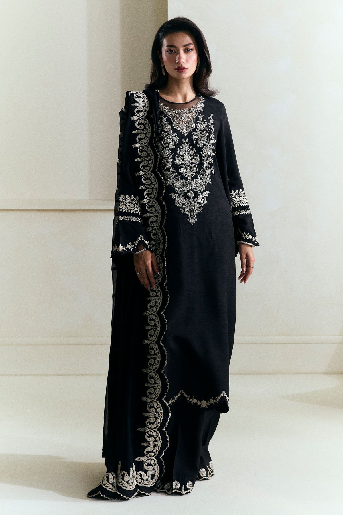 Zara Shahjahan | Festive Wear 25 |ZR25F0547 by Zara Shahjahan - Designer Dress  - Type : Ladies Clothes - Available at Libayah - 100% Original 