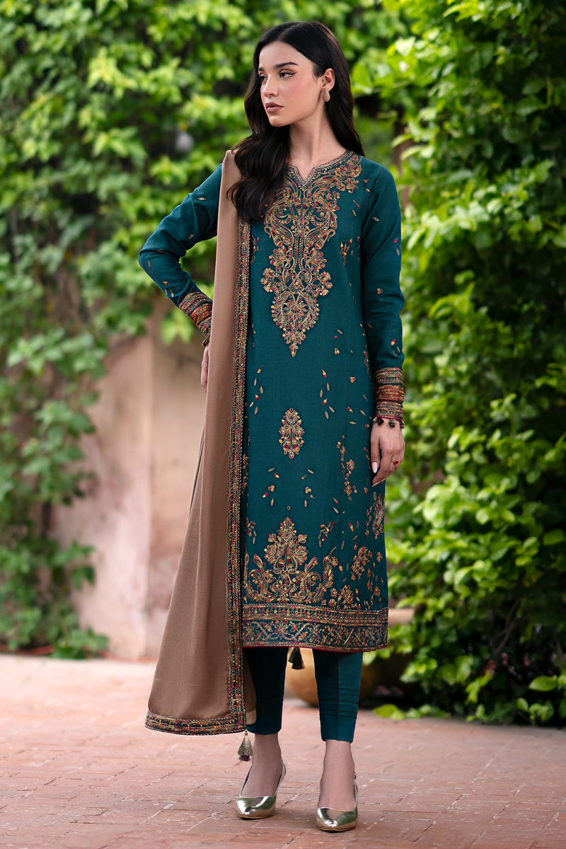 Jazmin | Winter Edition 24 | KHADDAR UW-0060 by Jazmin - Designer Dress - Type: Luxury - Available at Libayah - 100% Original