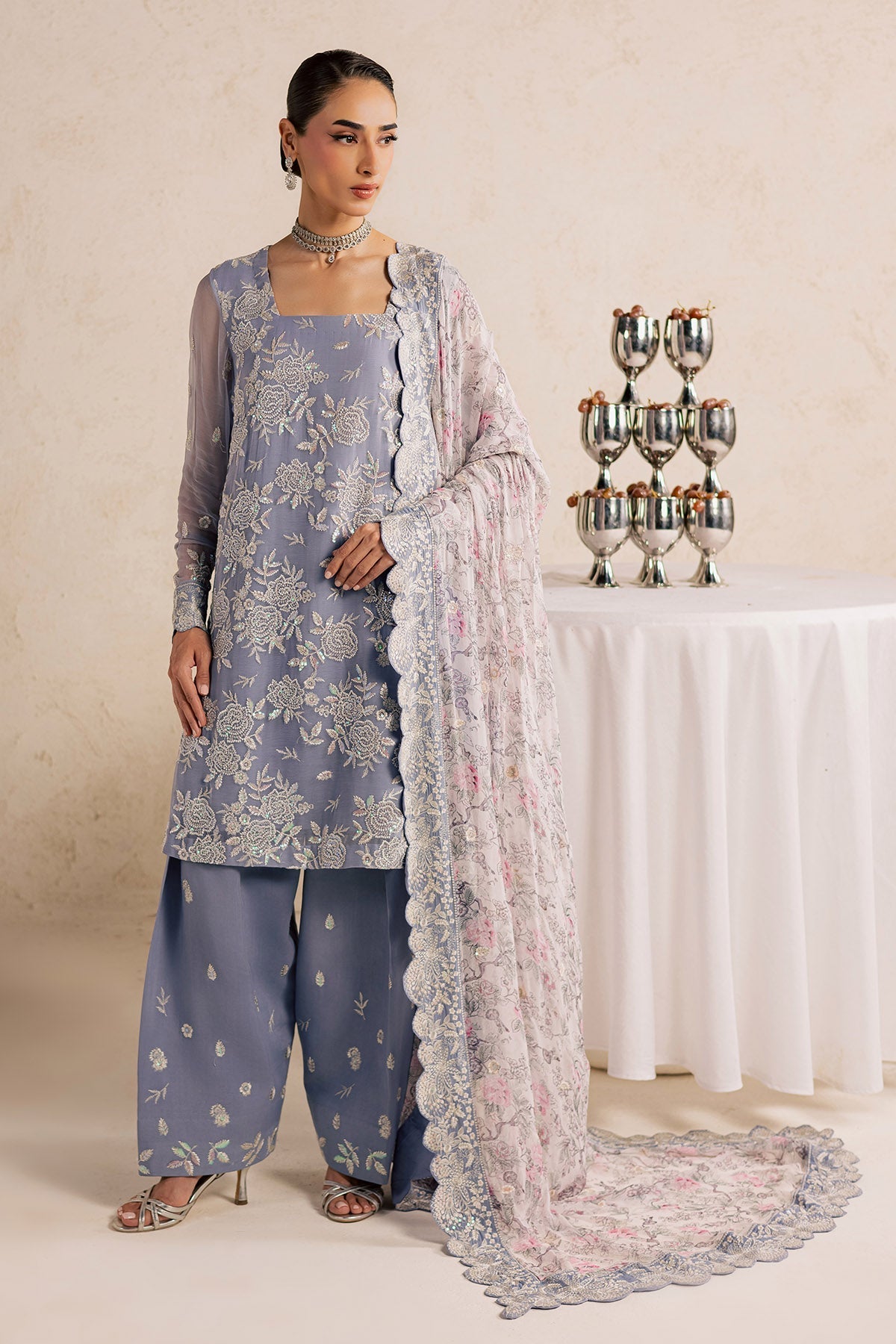 Nureh | Fancy Formal 26 | NP-813 by Nureh - Designer Dress  - Type : Ladies Clothes - Available at Libayah - 100% Original 