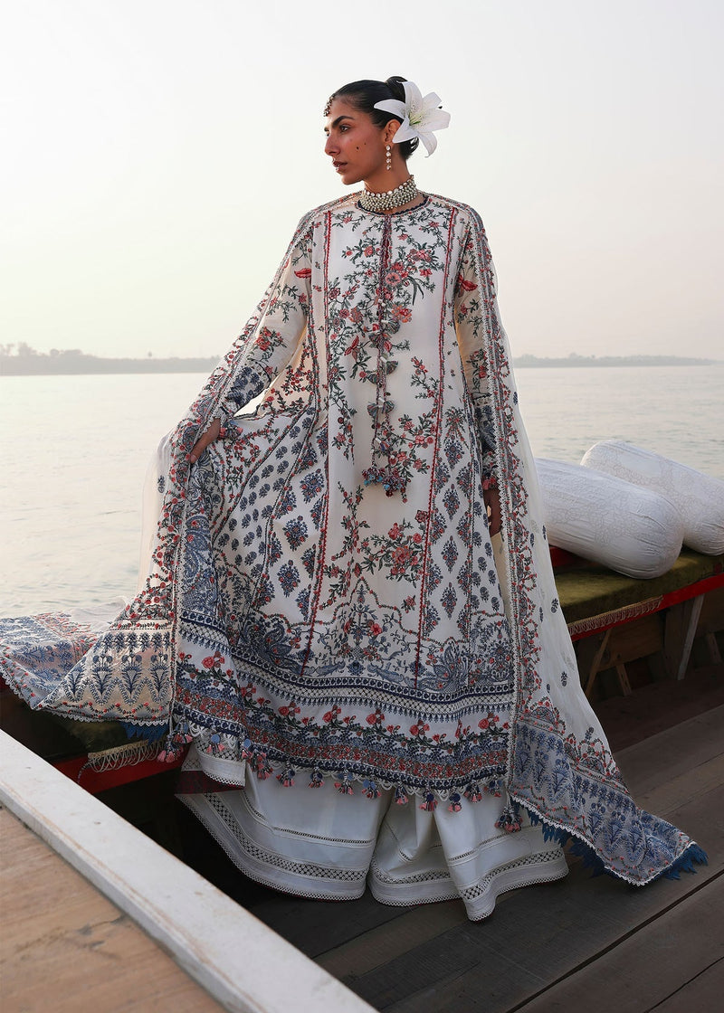 Hussain Rehar | Kalabagh Luxury Lawn 26 | Yuki by Hussain Rehar - Designer Dress  - Type : Ladies Clothes - Available at Libayah - 100% Original 