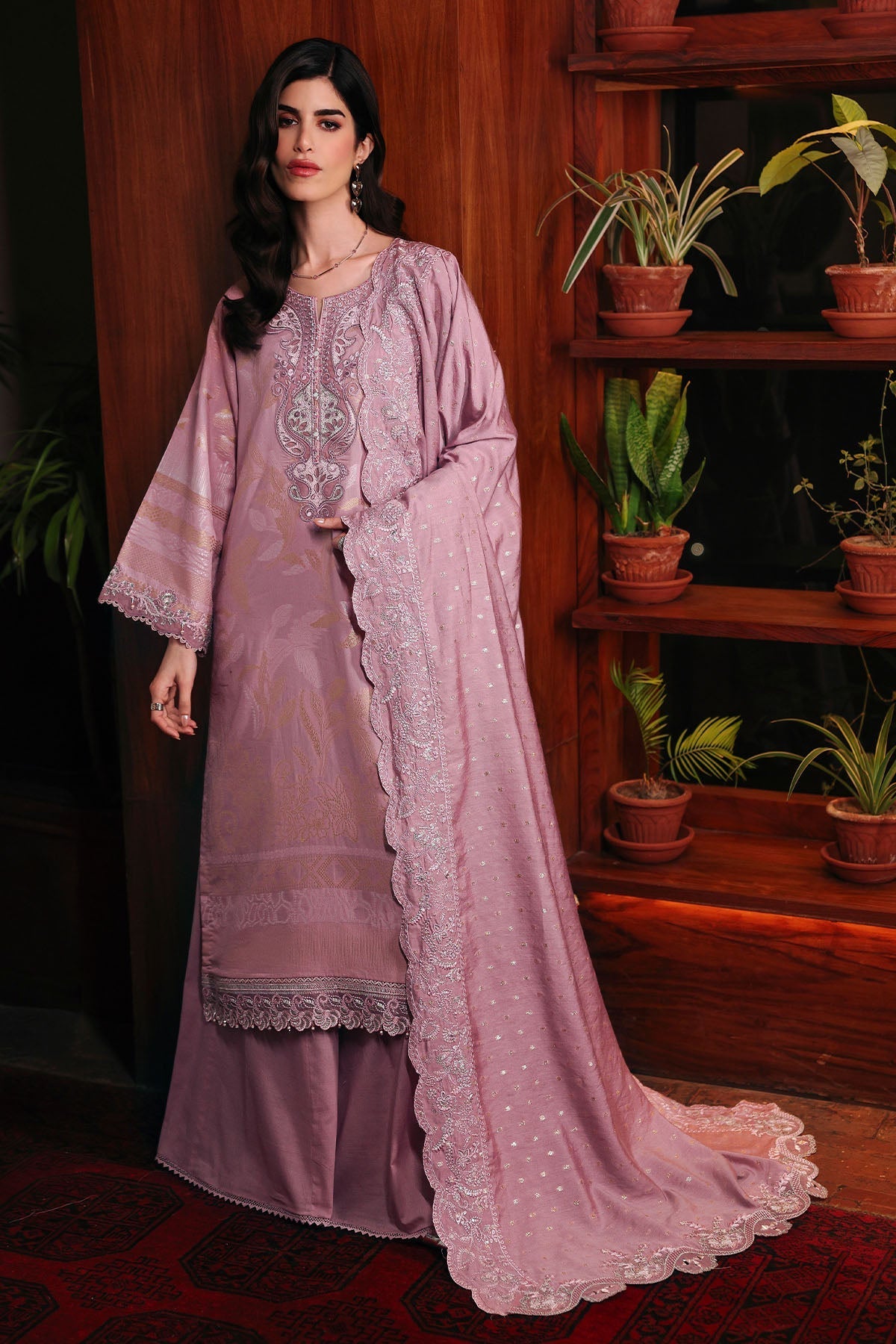 Nureh | Exclusive Jacquard | NE-222 - Designer Dress - Type : Ladies Clothes - Available at Libayah - 100% Original