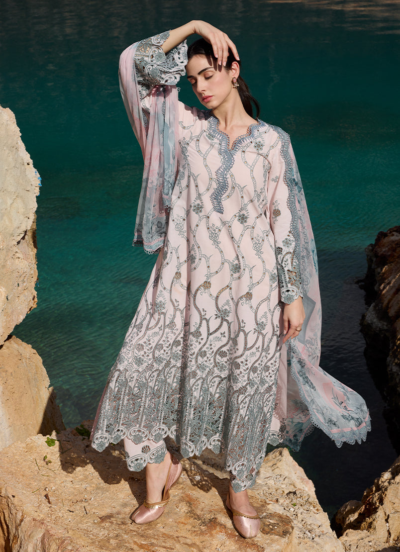 Image | Lawnkari 25 | Nehir by Image - Designer Dress - Type: Ladies Clothes - Available at Libayah - 100% Original
