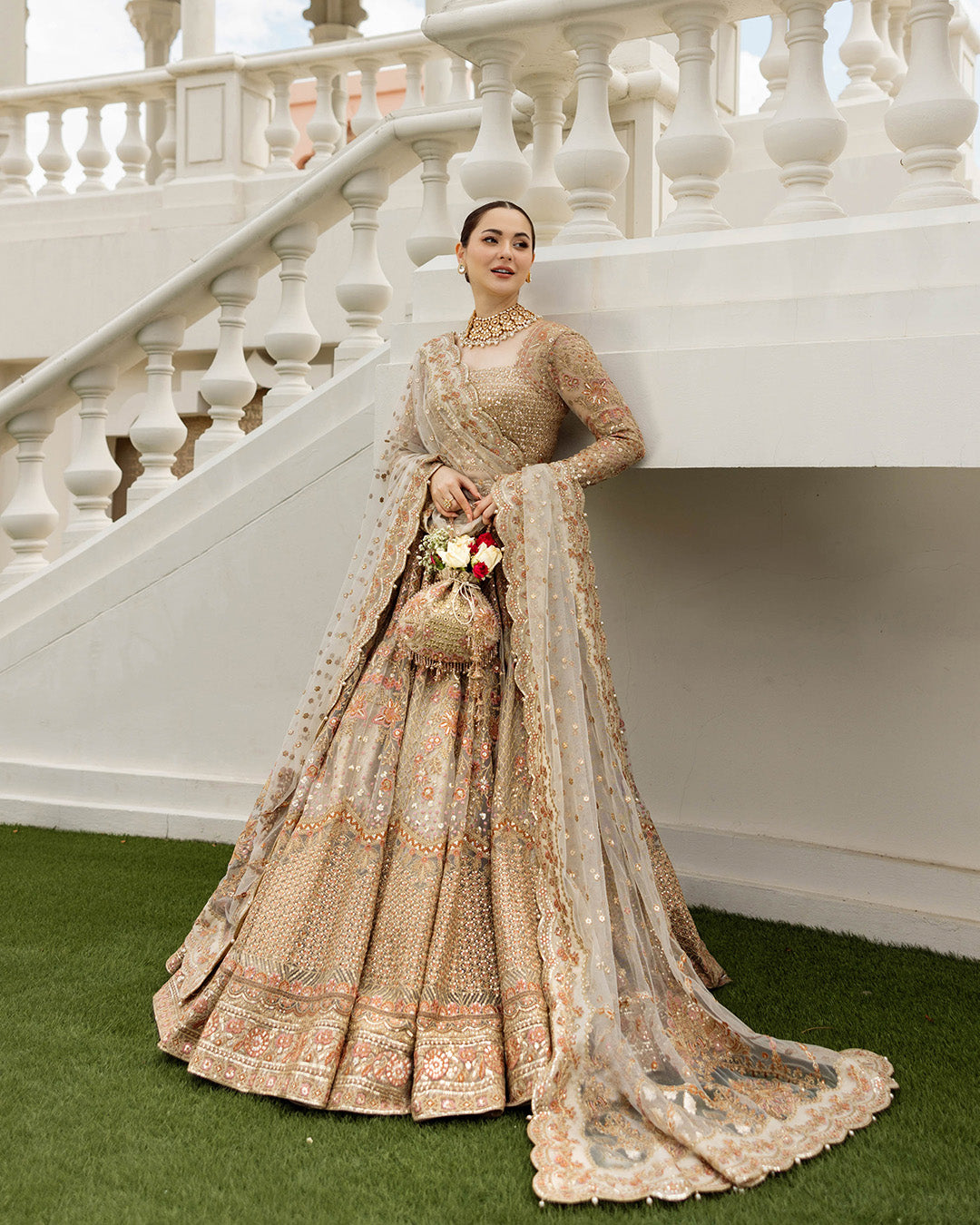 Faiza Saqlain | Neorah Wedding Festive 24| Jemina by Faiza Saqlain - Designer Dress - Type: Ladies Clothes - Available at Libayah - 100% Original