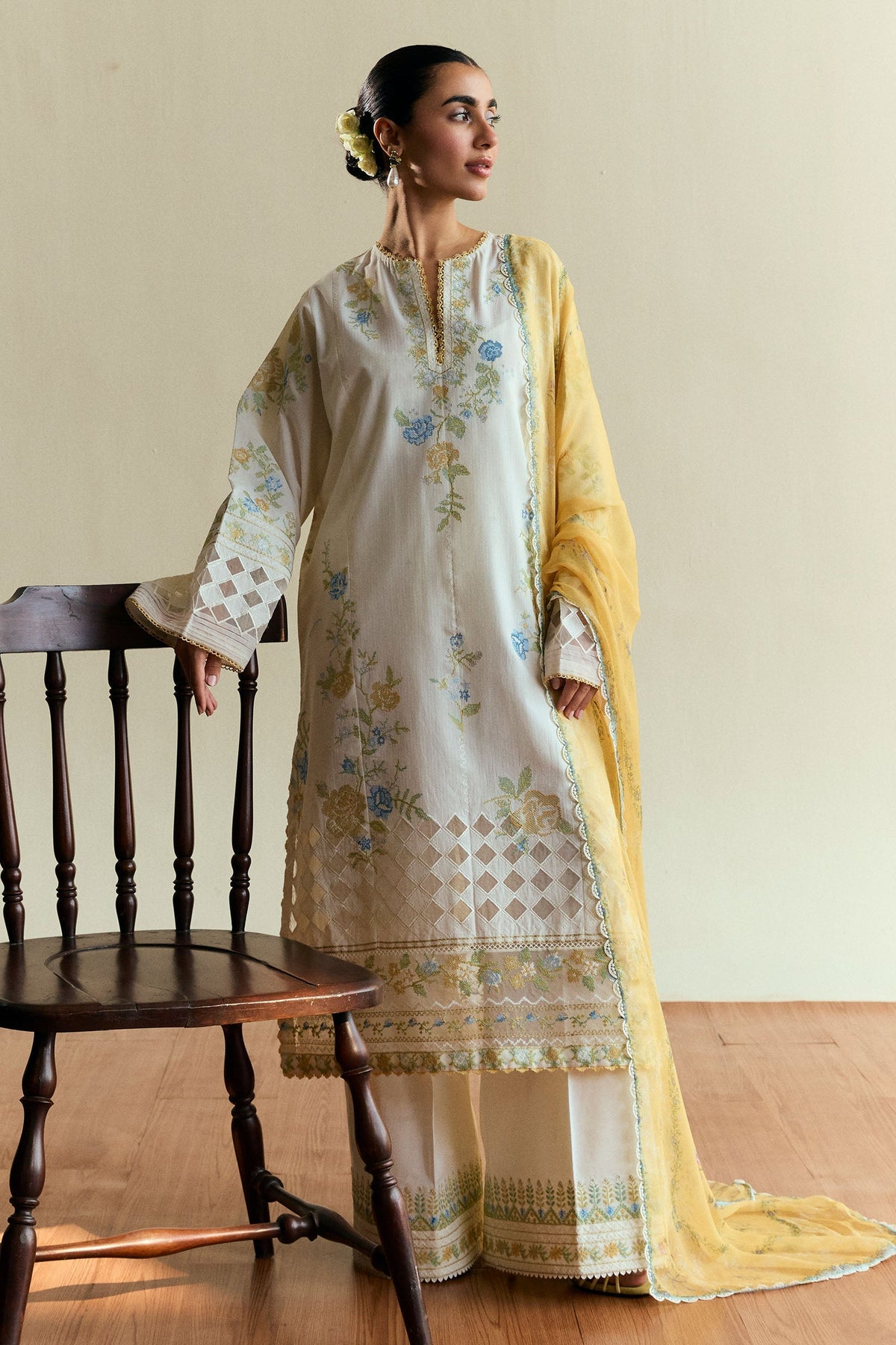 Zara Shahjahan | Coco Eid Edit | Solace-D3 by Zara Sahjahan - Designer Dress - Type: Ladies Clothes - Available at Libayah - 100% Original