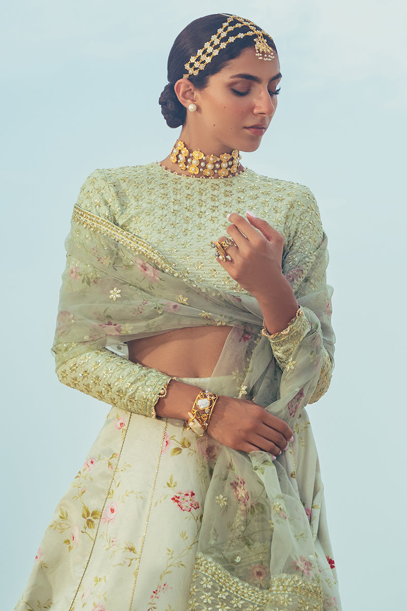 Cross Stitch | Wedding Collection 24 | TRANQUIL HAZE by Cross Stitch - Designer Dress - Type: Formal - Available at Libayah - 100% Original