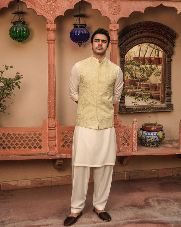 Pakisatni Menswear | Faiza Saqlain | Zaared by Faiza Saqlain - Designer Dress - Type: MensWear - Available at Libayah - 100% Original