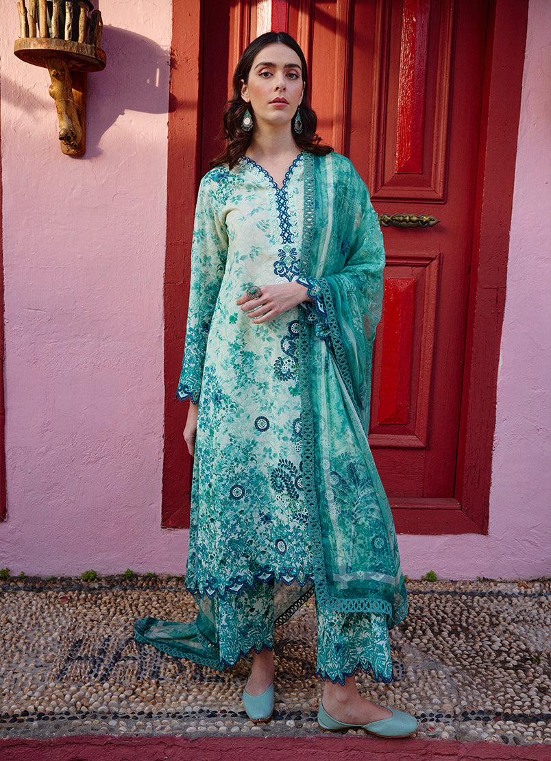Image | Spring Printkari 25 | Sahar by Image - Designer Dress - Type: Ladies Clothes - Available at Libayah - 100% Original