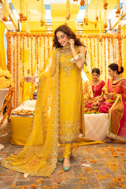 Maya | Wedding Formal Babul | BANDHNI by may - Designer Dress - Type: Ladies Clothes - Available at Libayah - 100% Original