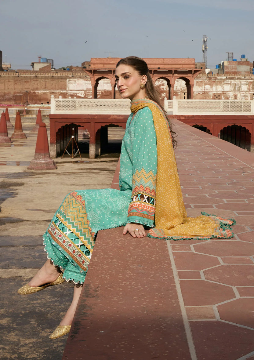 Kahf Premium | Prints Collection 26 | KPS-7A NAZISH - by Libayah - Registered Vendor of : Kahf Premium - 100% Original Designer Dress