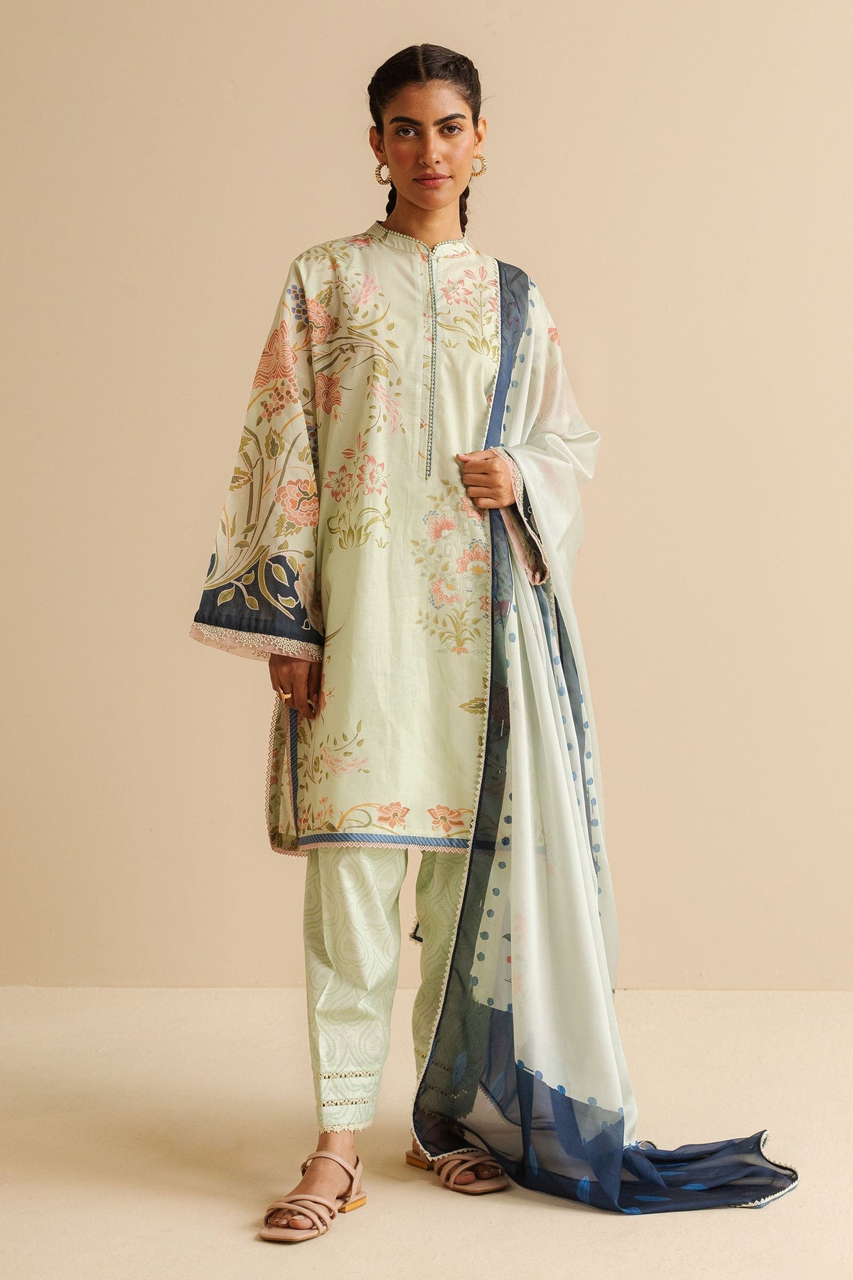 Zara Shahjahan | Coco Prints | Vara-8A by Zara Shahjahan - Designer Dress - Type: Ladies Clothes - Available at Libayah - 100% Original