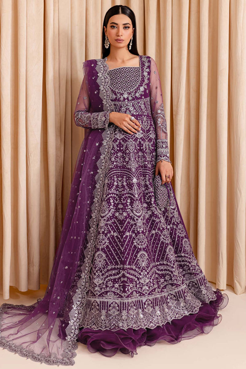 Farasha | Lumiere Formals | Plum Passion by Farasha - Designer Dress - Type: Ladies Clothes - Available at Libayah - 100% Original