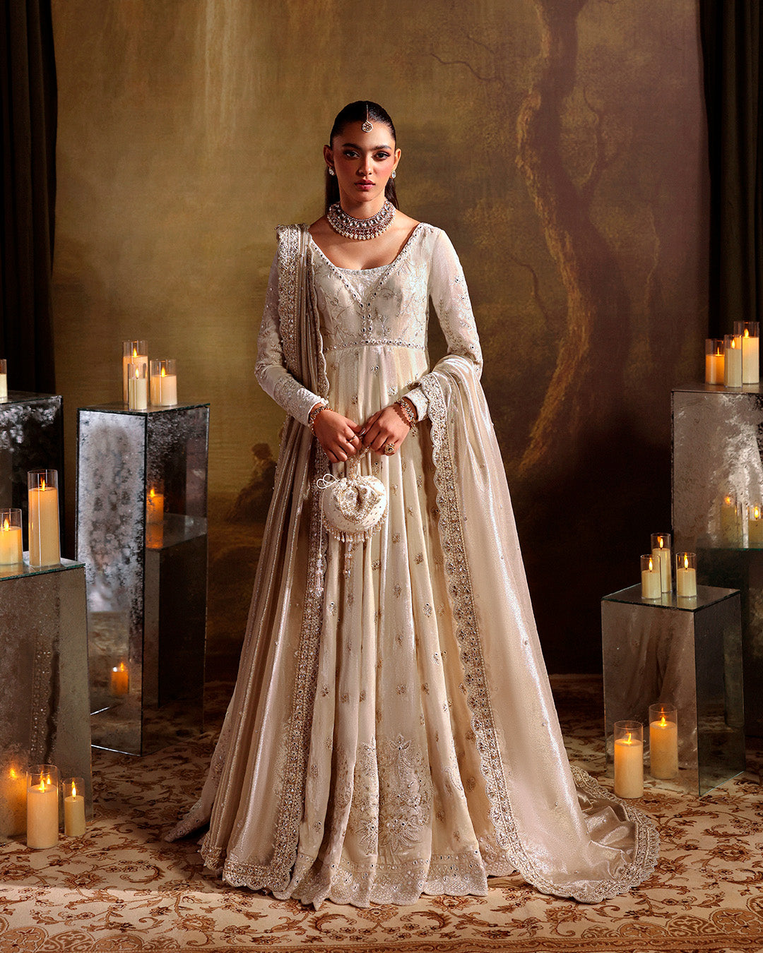 Faiza Saqlain | Zaeva Wedding Formals | Catia by Faiza Saqlain - Designer Dress  - Type : Ladies Clothes - Available at Libayah - 100% Original 