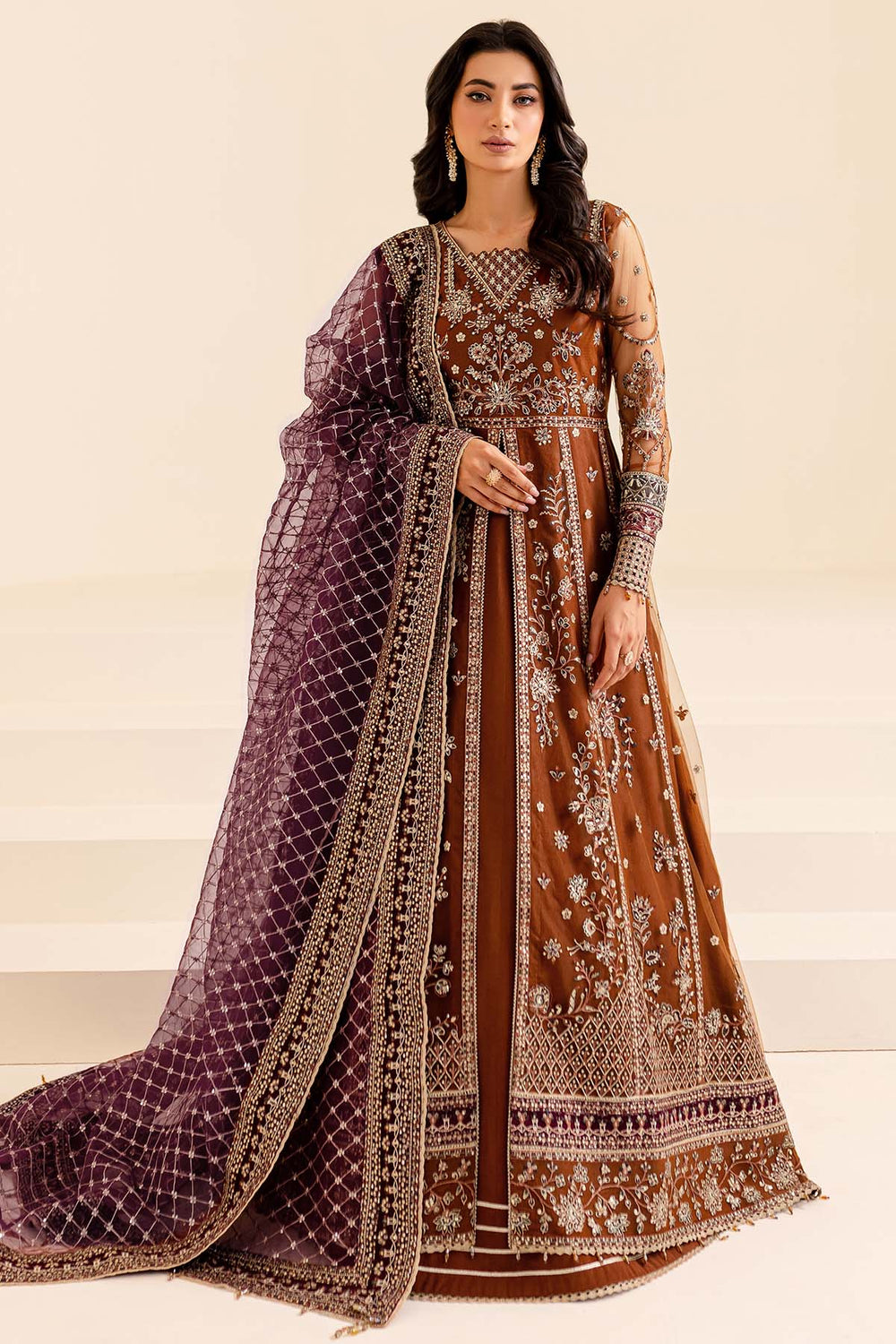 Farasha | Lumiere Formals | Crimson Allure by Farasha - Designer Dress - Type: Ladies Clothes - Available at Libayah - 100% Original