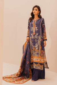 Mina Hasan | Signature Pret | Navy Garden - by Libayah - Registered Vendor of : Mina Hasan - 100% Original Designer Dress