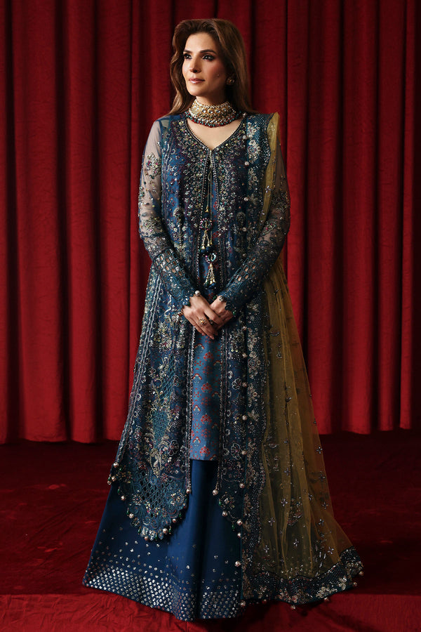 Nureh | Jhoomro Formals | NL-84 Resham by Nureh - Designer Dress  - Type : Ladies Clothes - Available at Libayah - 100% Original 