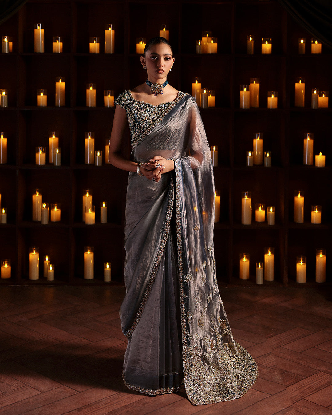 Faiza Saqlain | Zaeva Wedding Formals | Lenita by Faiza Saqlain - Designer Dress  - Type : Ladies Clothes - Available at Libayah - 100% Original 