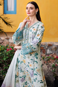 Farasha | Printed Essentials | Aqua Sparkle by Farasha - Designer Dress - Type: Ladies Clothes - Available at Libayah - 100% Original