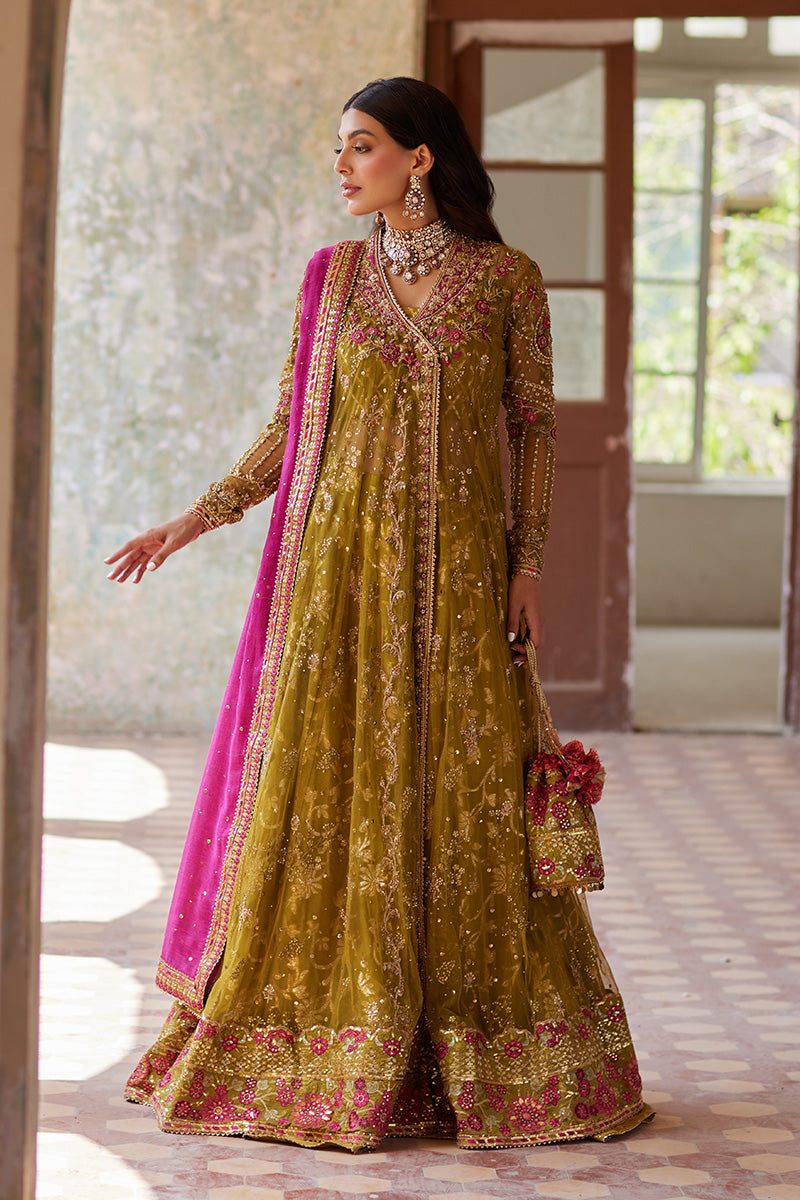 Mina Hassan | Formal Dholki Collection | Aaliyah by Mina Hassan - Designer Dress - Type: Ladies Clothes - Available at Libayah - 100% Original