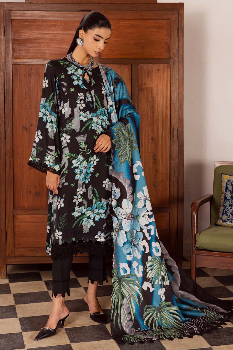 SP-194 – authentic Pakistani dress from the Nureh Linen Jacquard collection for women in the UK.